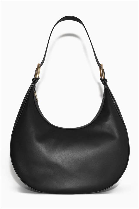 crescent leather bags